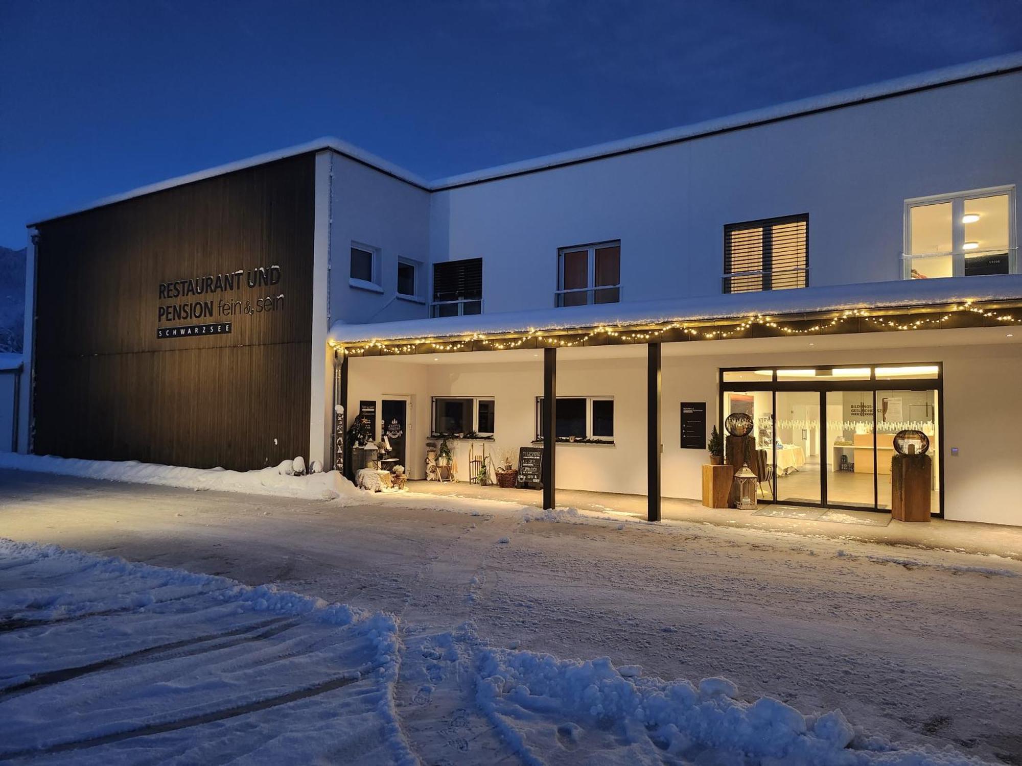 Pension Fein & Sein Bad-Schwarzsee Exteriér fotografie